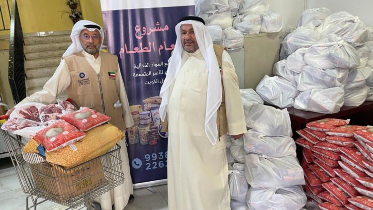 2000 أسرة استفادت من المساعدات العينية داخل الكويت